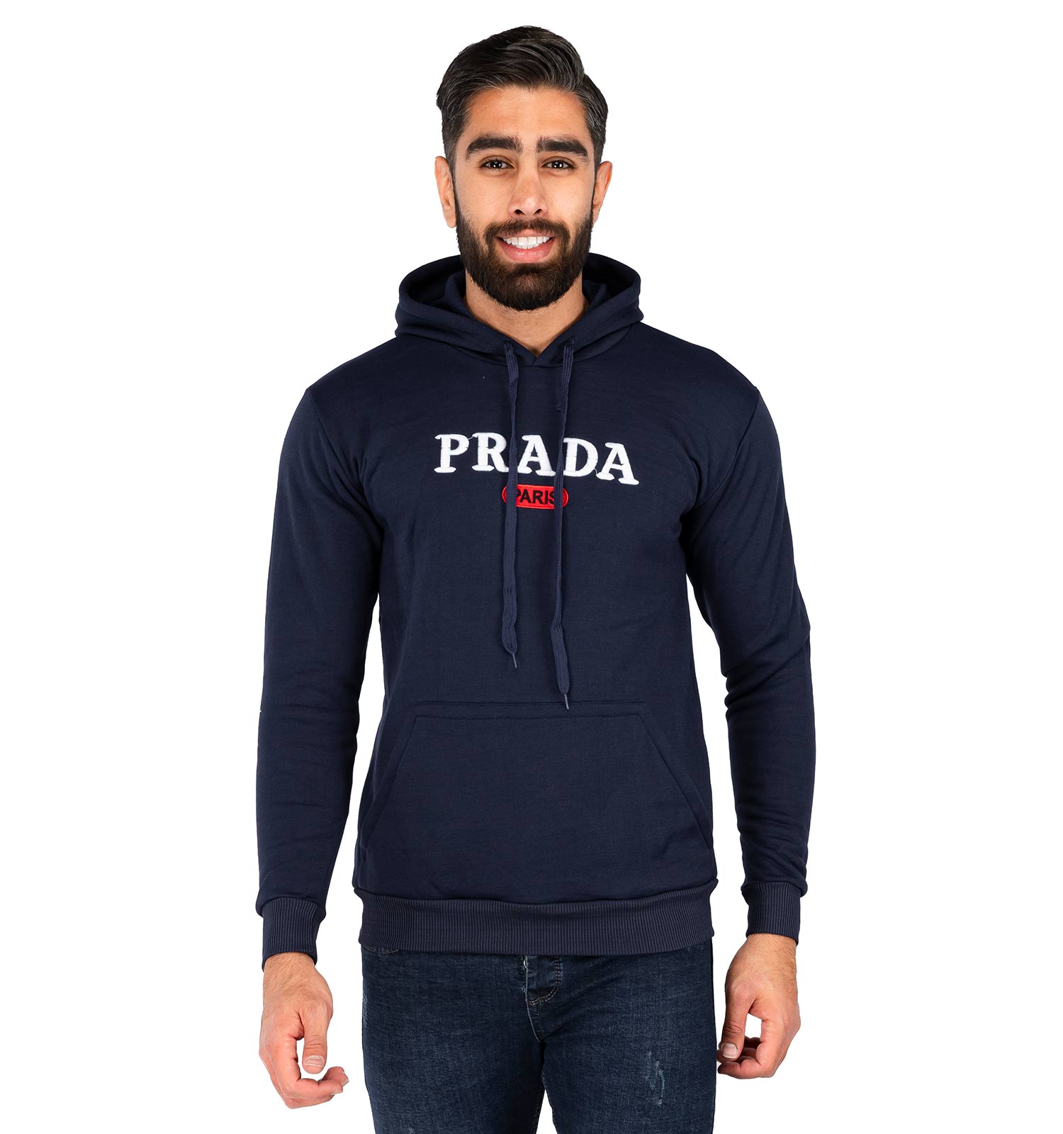 هودی مردانه کلاهدار Prada مدل 40026