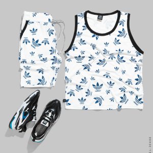 ست رکابی شلوارک مردانه Adidas مدل 30400