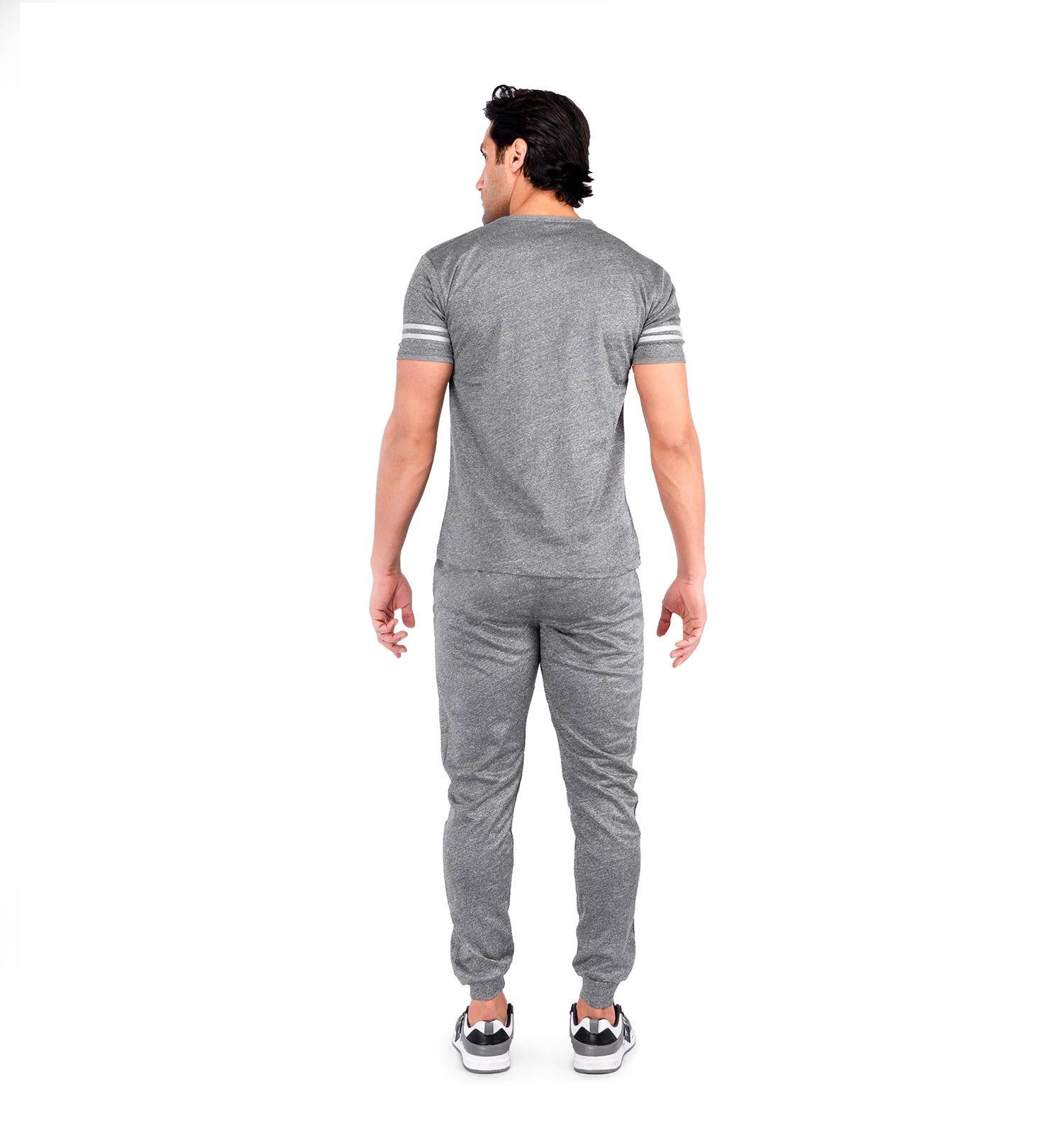 ست تیشرت شلوار مردانه آستین کوتاه ساده یقه گرد مدل 43050