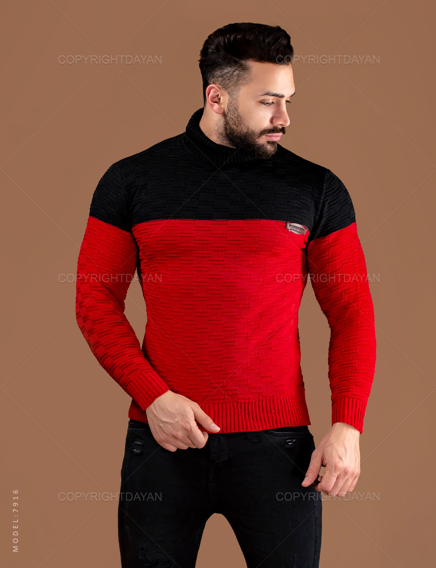 بافت مردانه Damon مدل R 2613