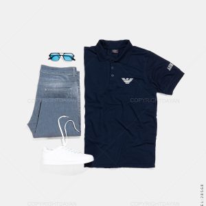 پولوشرت مردانه Emporio Armani مدل 28568