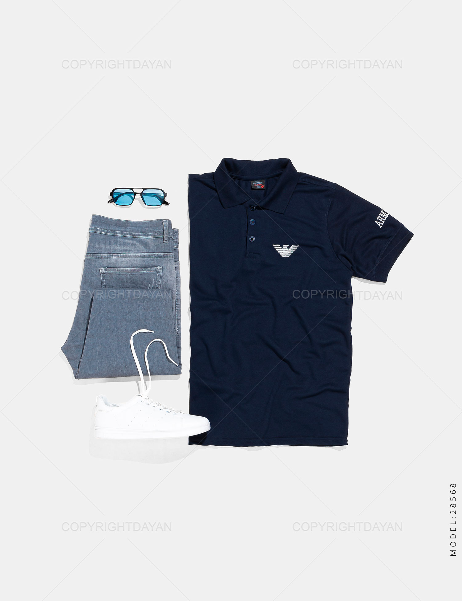 پولوشرت مردانه Emporio Armani مدل 28568