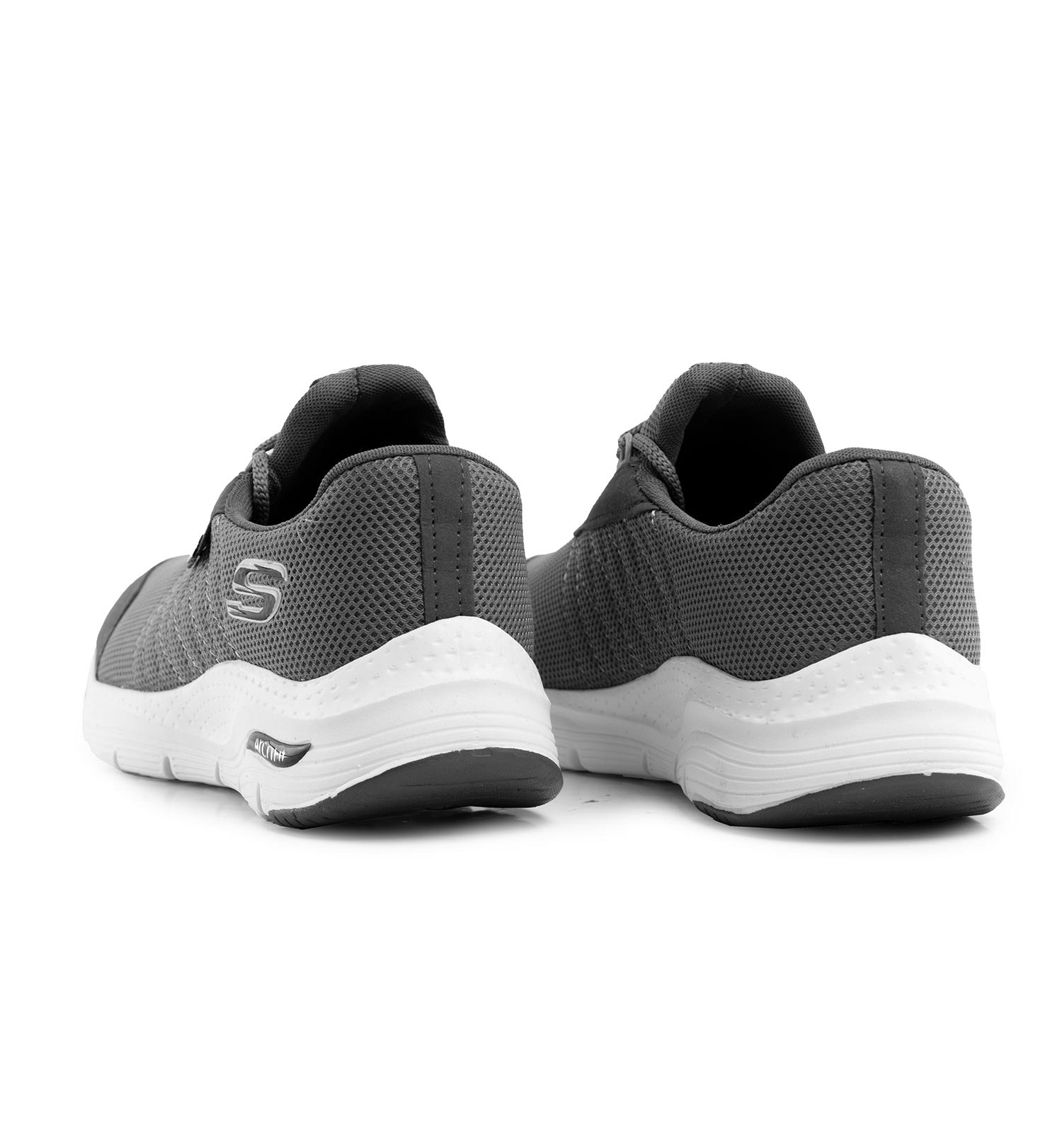 کفش ورزشی Skechers مردانه طوسی بندی مدل 42674