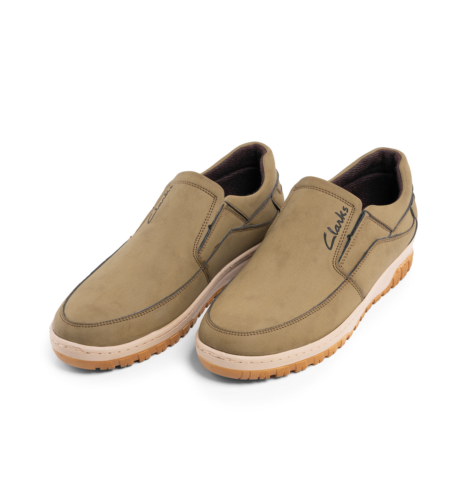 کفش روزمره مردانه Clarks چرم مصنوعی مدل 43853