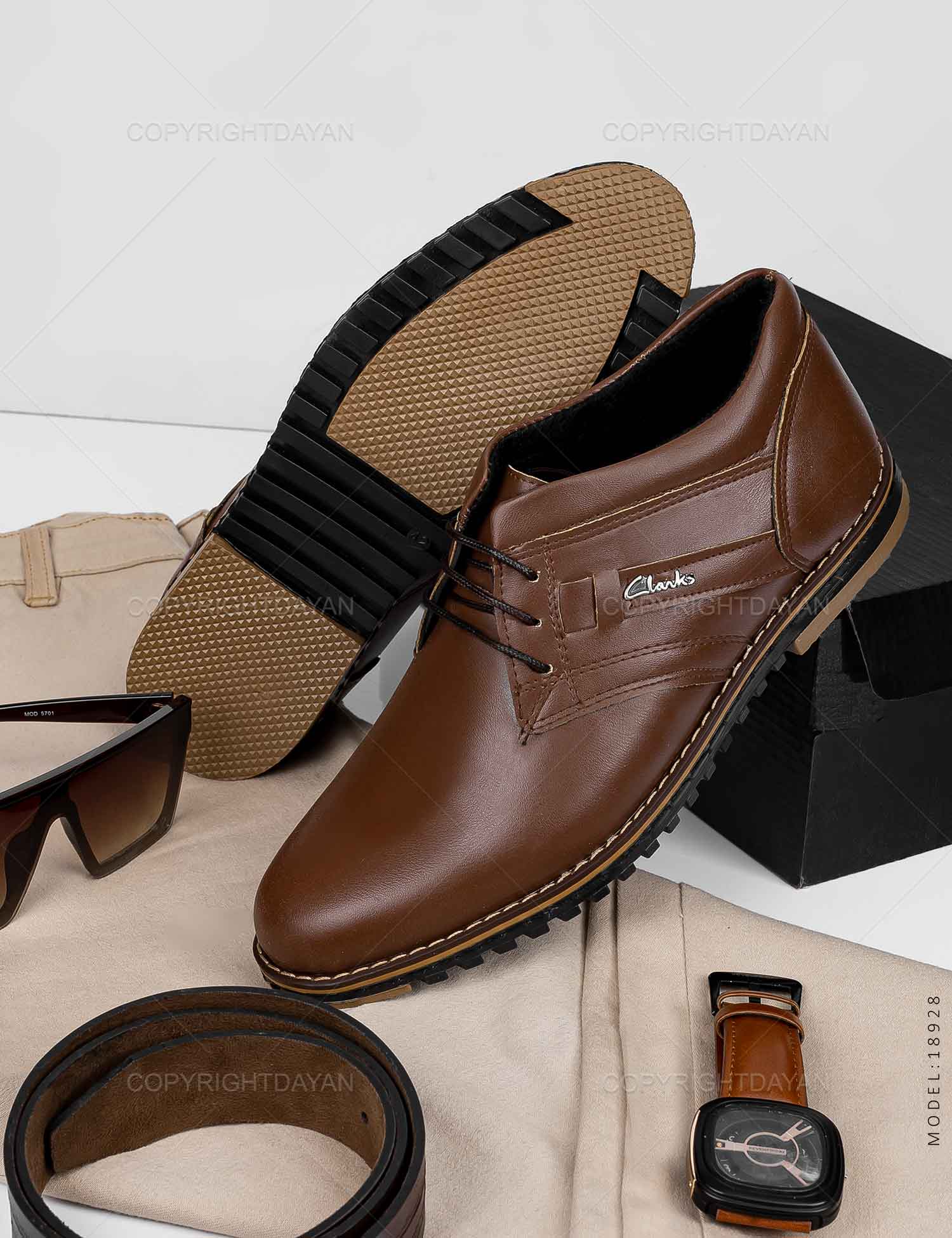 کفش مردانه Clarks مدل 18928