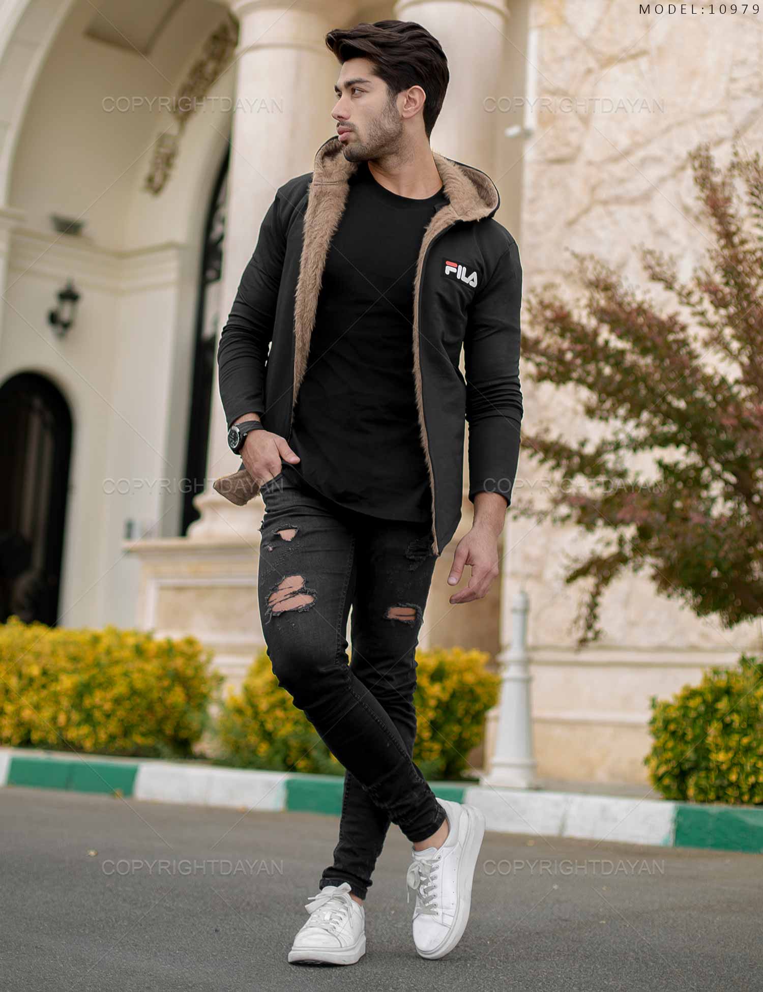 شنل خزدار Fila مدل 10979