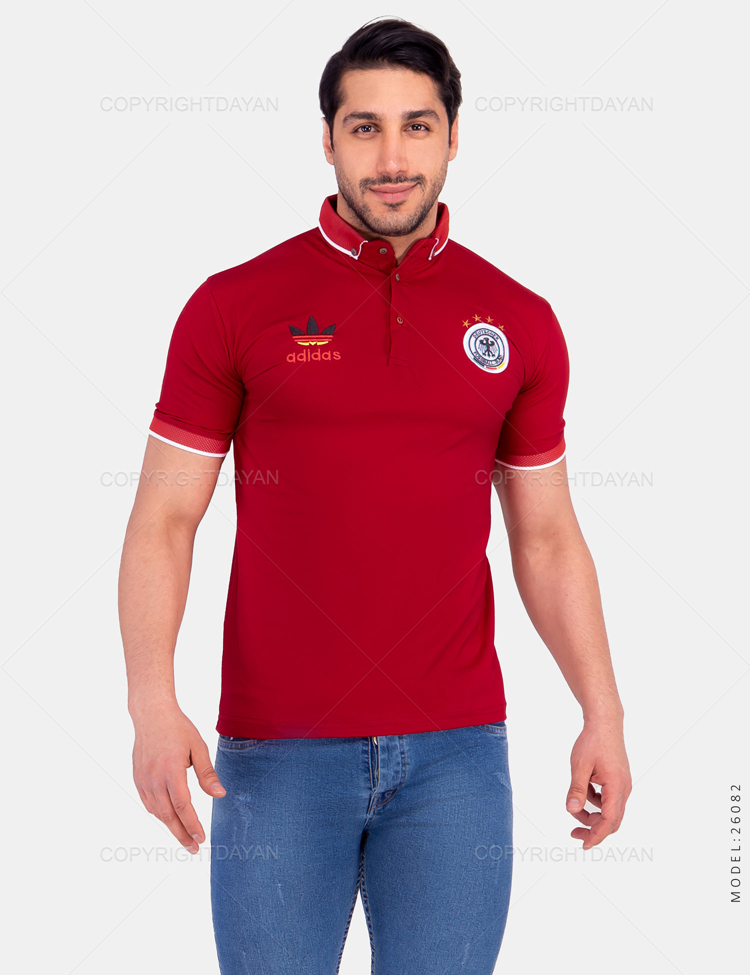 پولوشرت مردانه Adidas مدل 26082