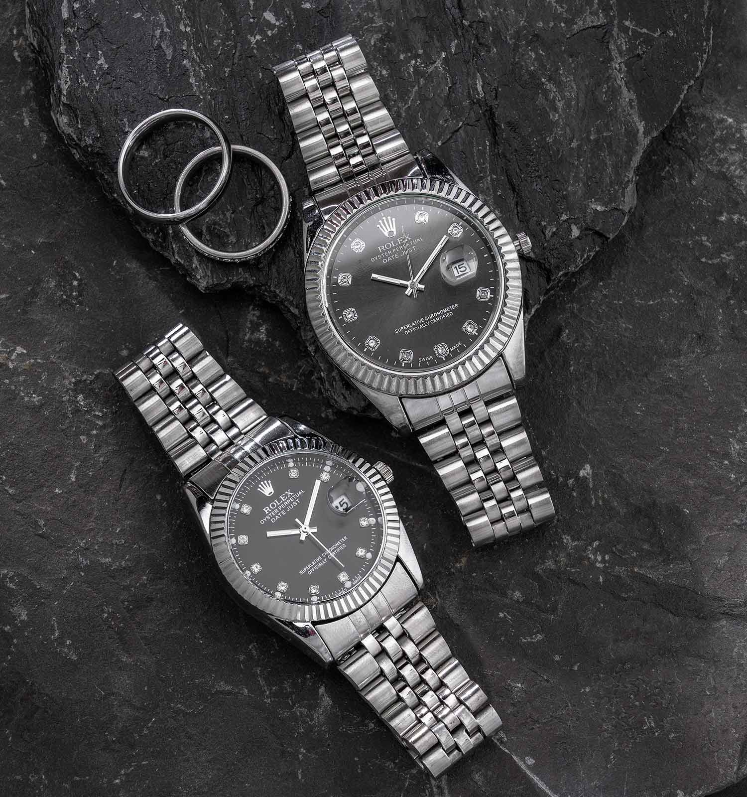 ست ساعت مچی استیل Rolex مدل 40442