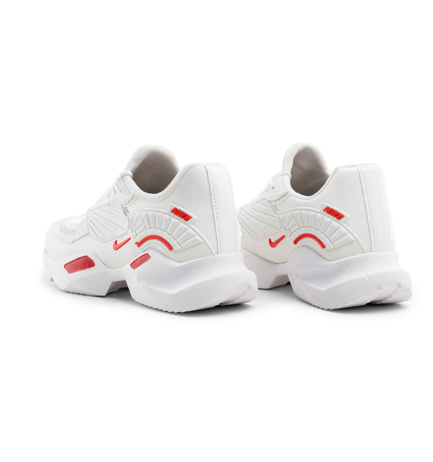 کفش ورزشی Nike مردانه سفید لژدار بندی چرم مصنوعی مدل 40067
