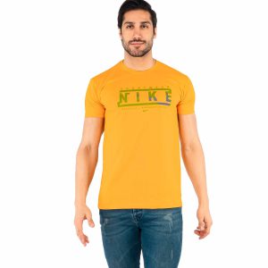 تیشرت Nike یقه گردمردانه پنبه ساده مدل 44108