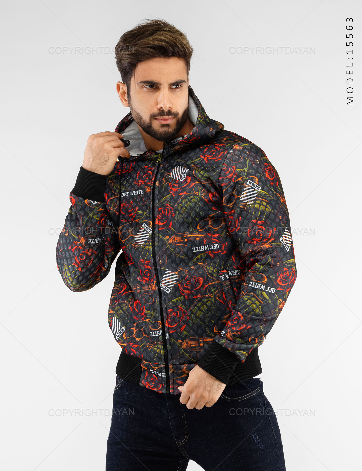 سویشرت مردانه Off white مدل 15563