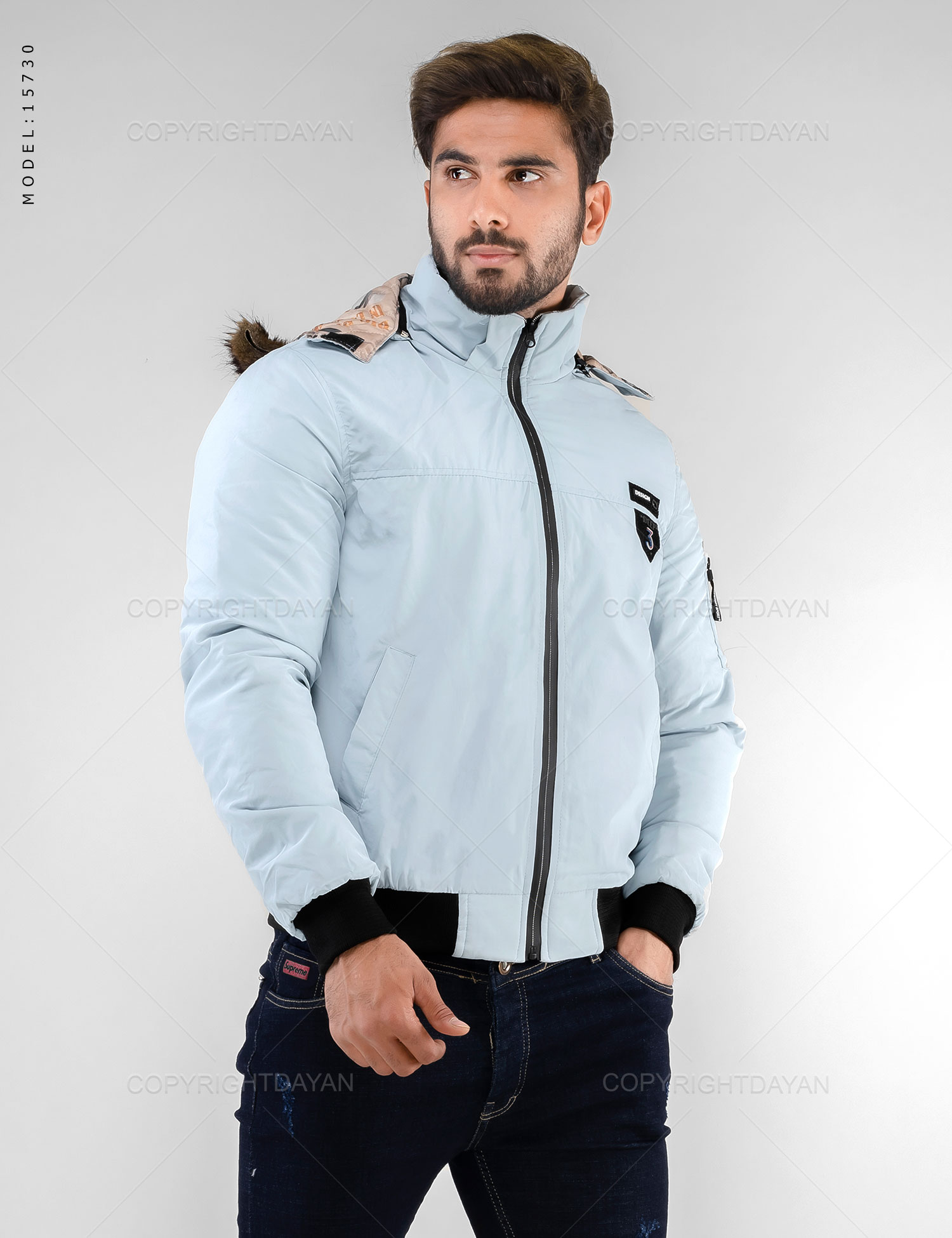 کاپشن مردانه Pull & Bear مدل 15730