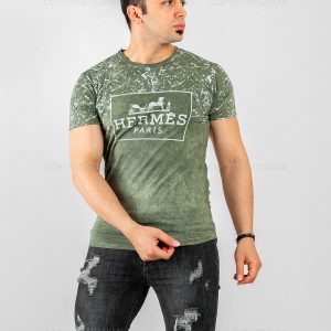 تیشرت مردانه Hermes مدل 14396