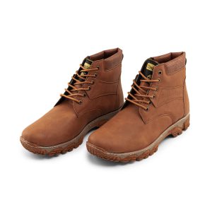 کفش نیم بوت مردانه عسلی Timberland بند دار مدل 45362