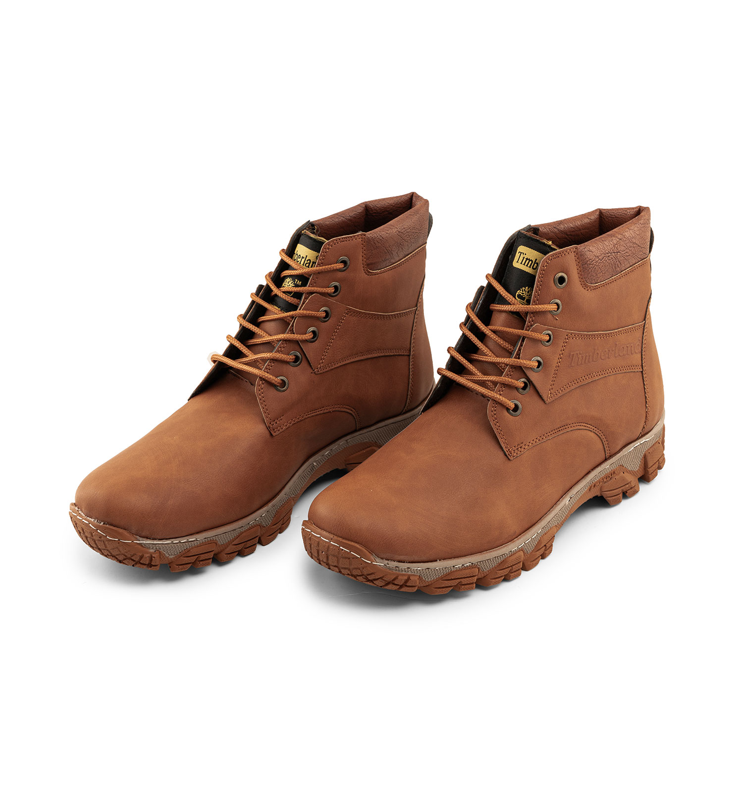 کفش نیم بوت مردانه عسلی Timberland بند دار مدل 45362