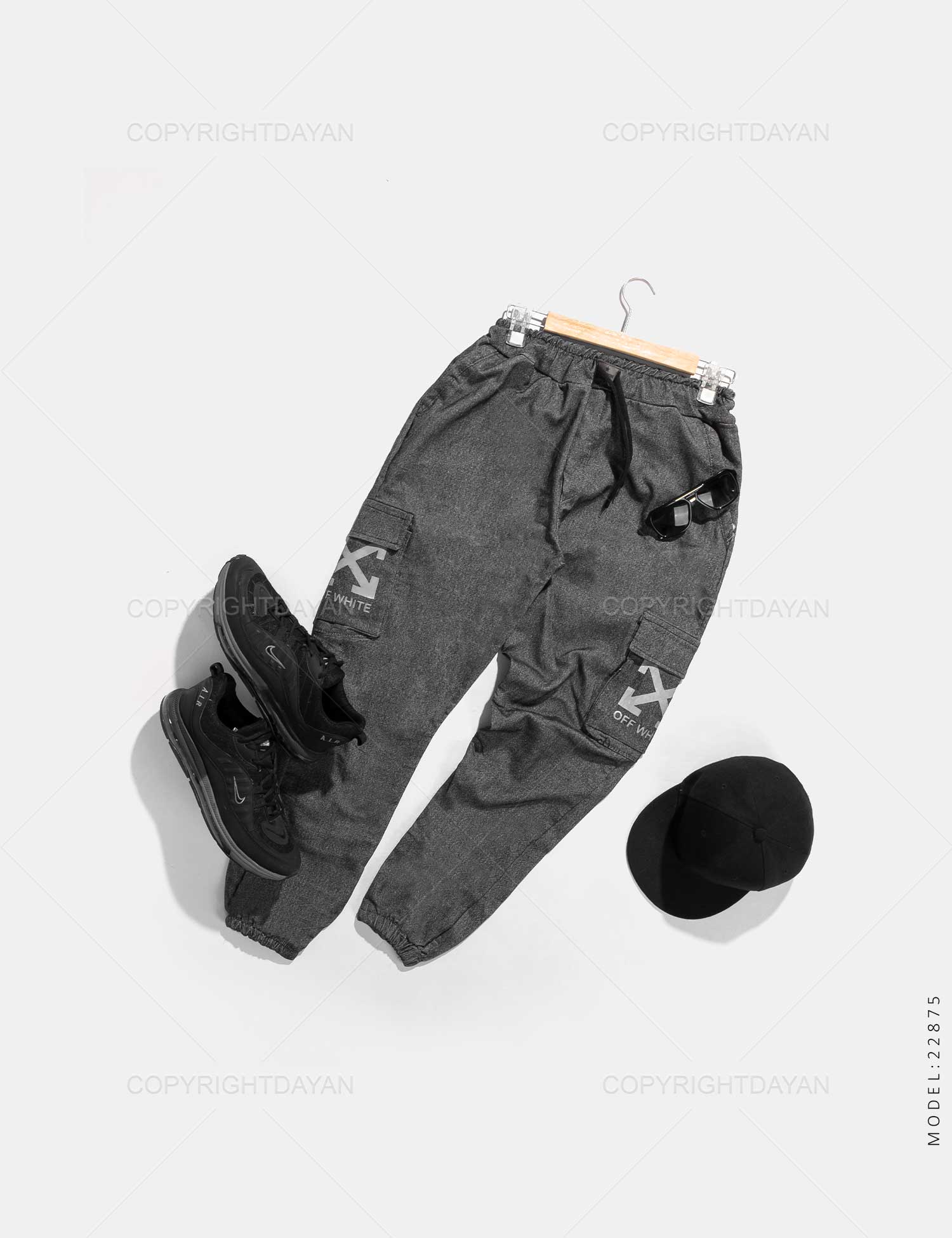 شلوار اسلش مردانه Off – White مدل 22875