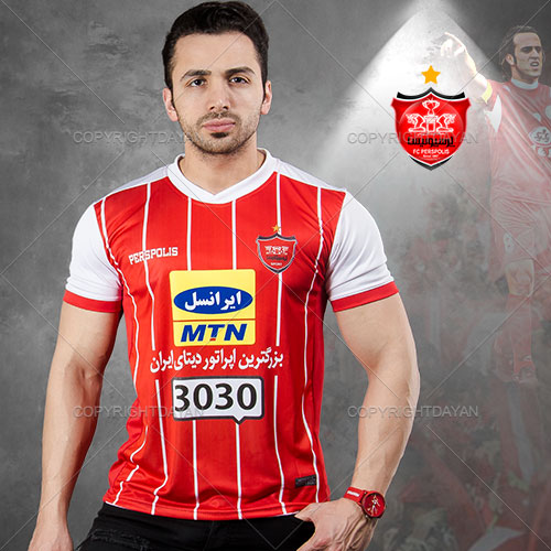 پیراهن آستین کوتاه پرسپولیس League 17