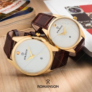 ست ساعت مچی مردانه زنانه Romanson مدل W 9162