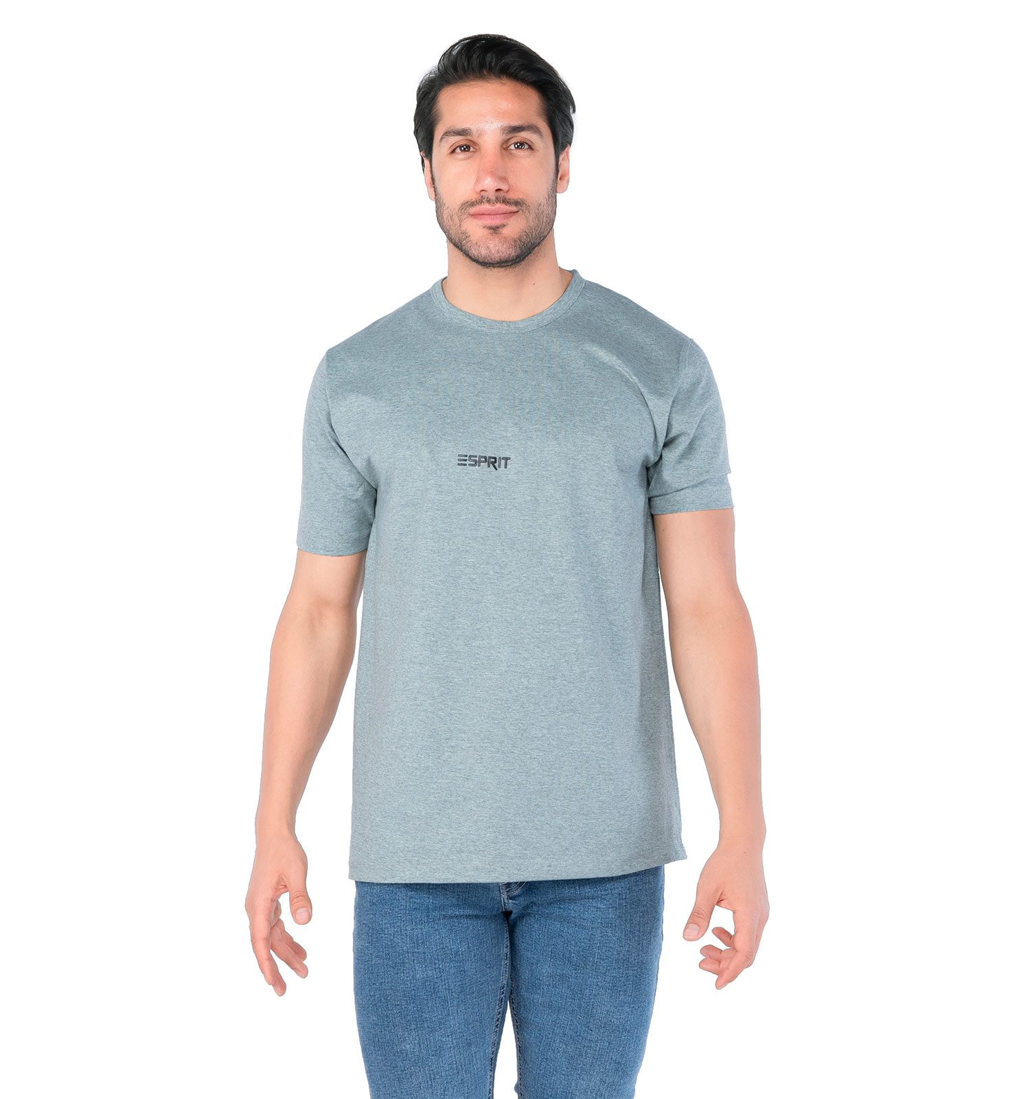 تیشرت Esprit یقه گرد مردانه ساده مدل 43960