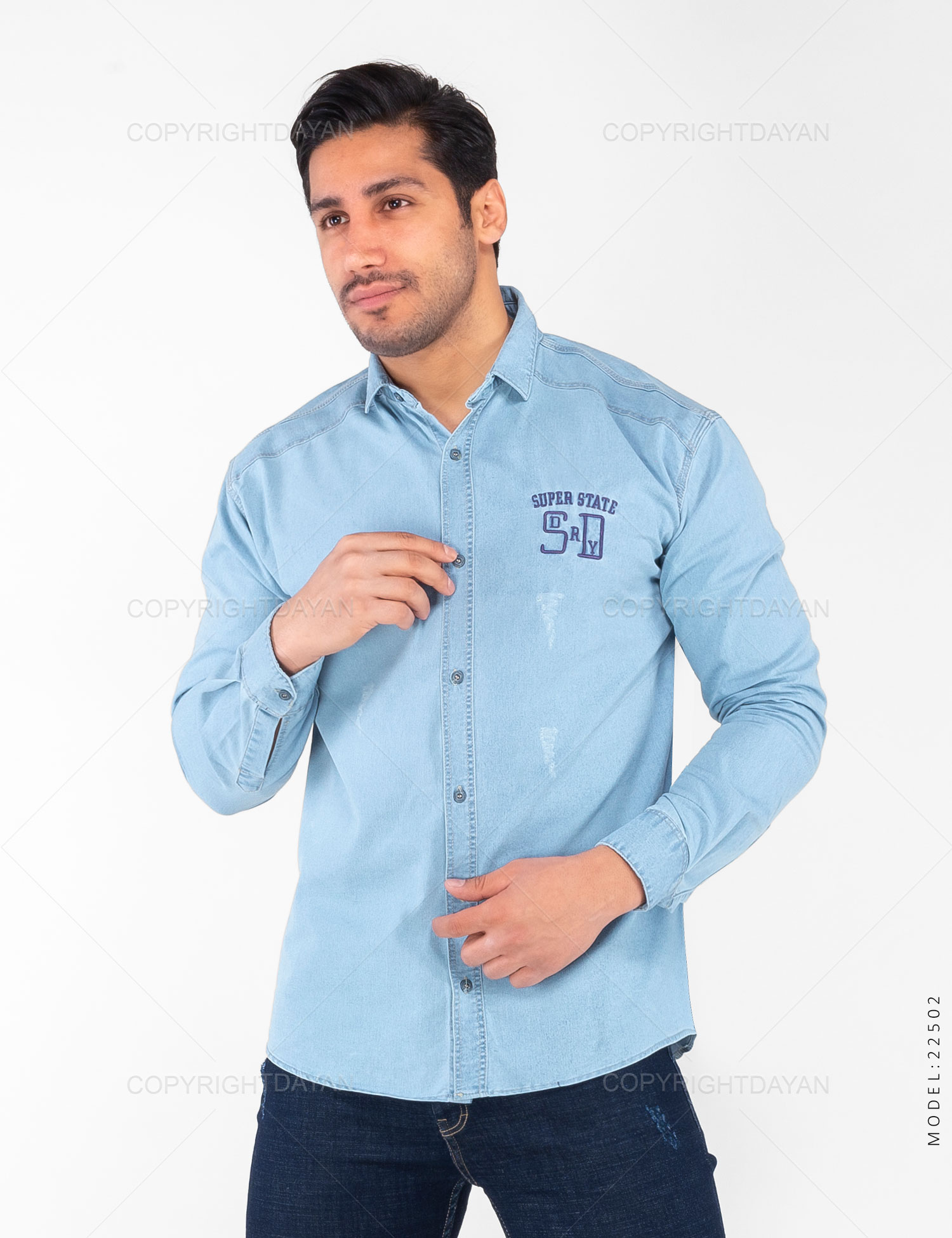 پیراهن مردانه Superdry مدل 22502