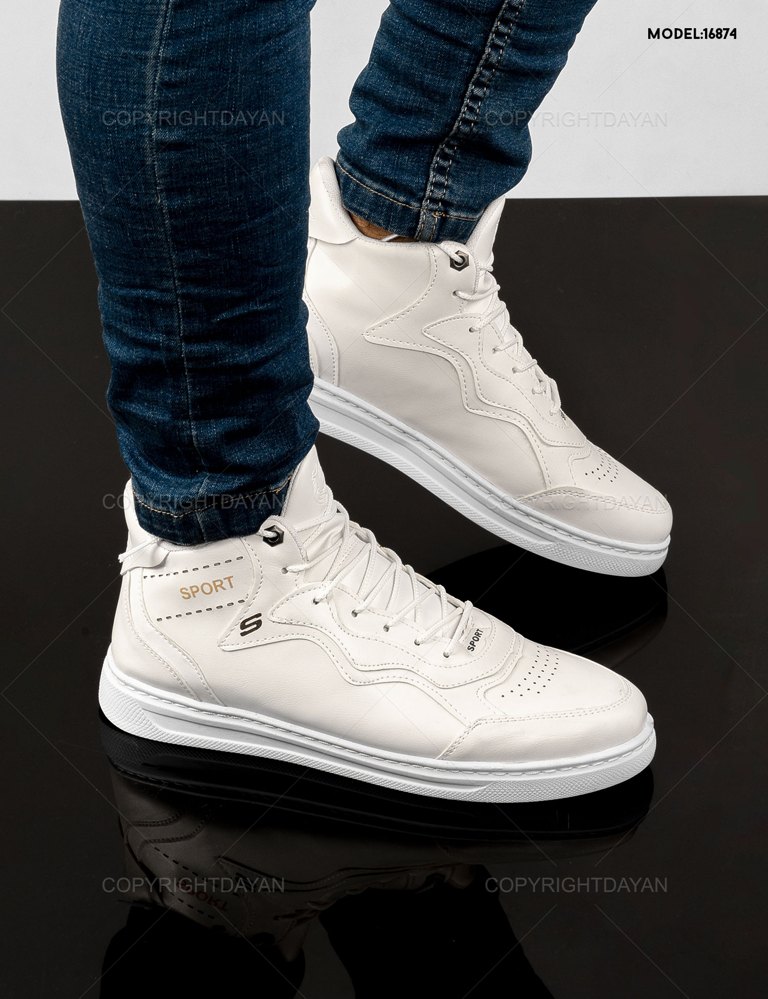 کفش ساقدار مردانه Skechers مدل 16874