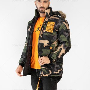 کاپشن مردانه ارتشی مدل 14830