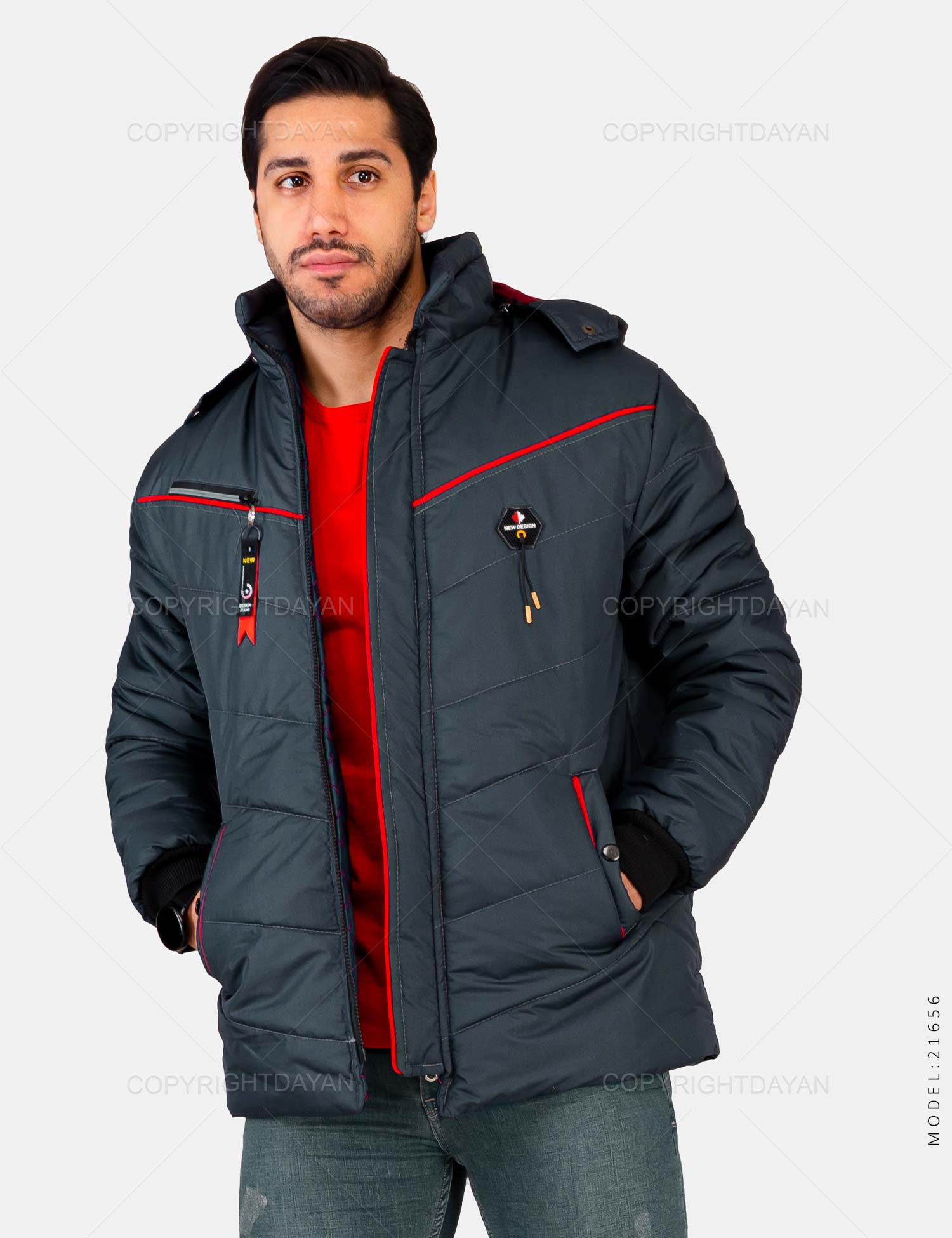 کاپشن مردانه Stark مدل 21656