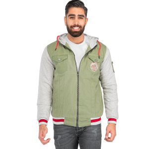 کاپشن کتان مردانه اسپرت Alma مدل 39875