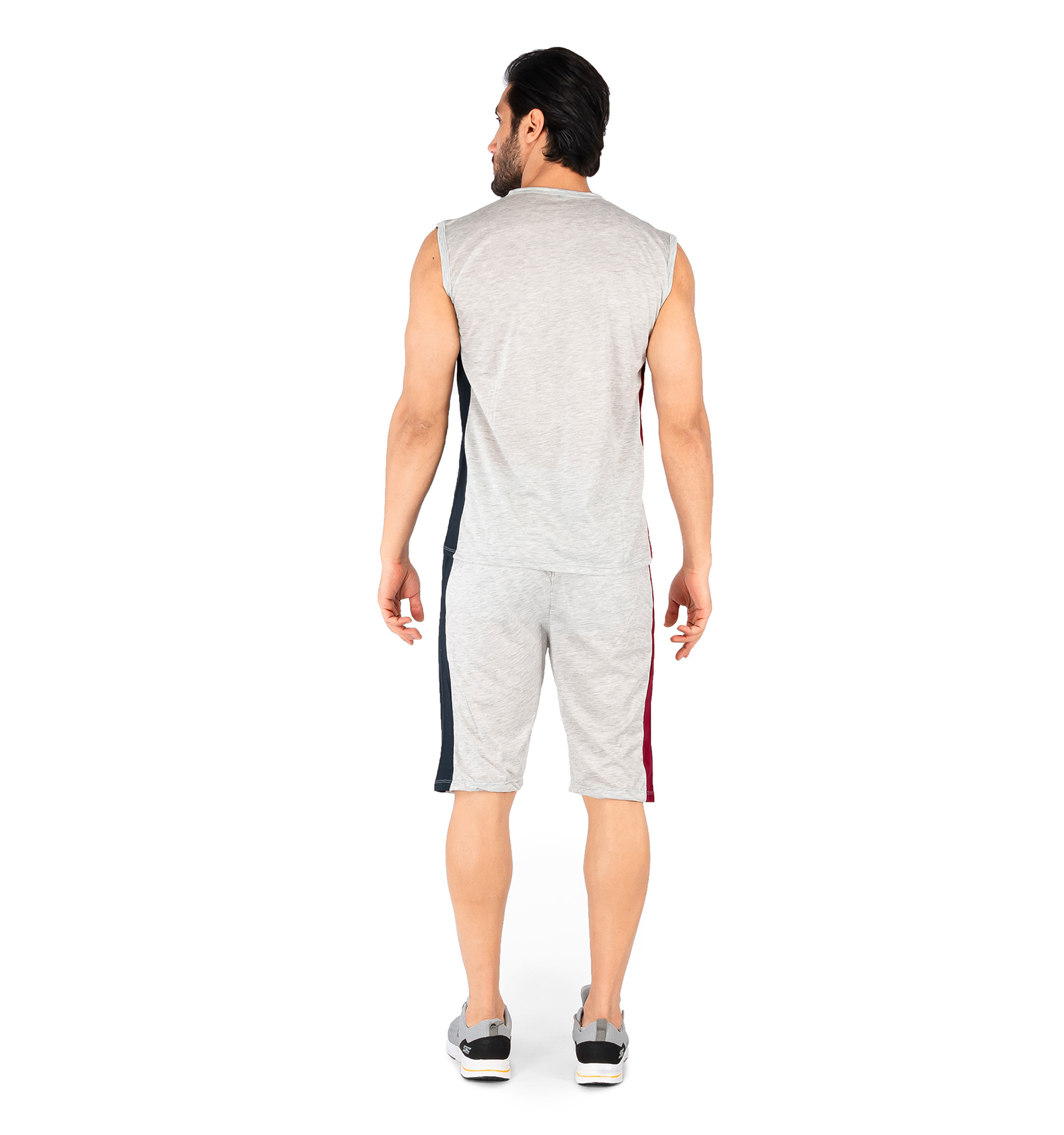 ست رکابی شلوارک مردانه Fila یقه گرد مدل 44027