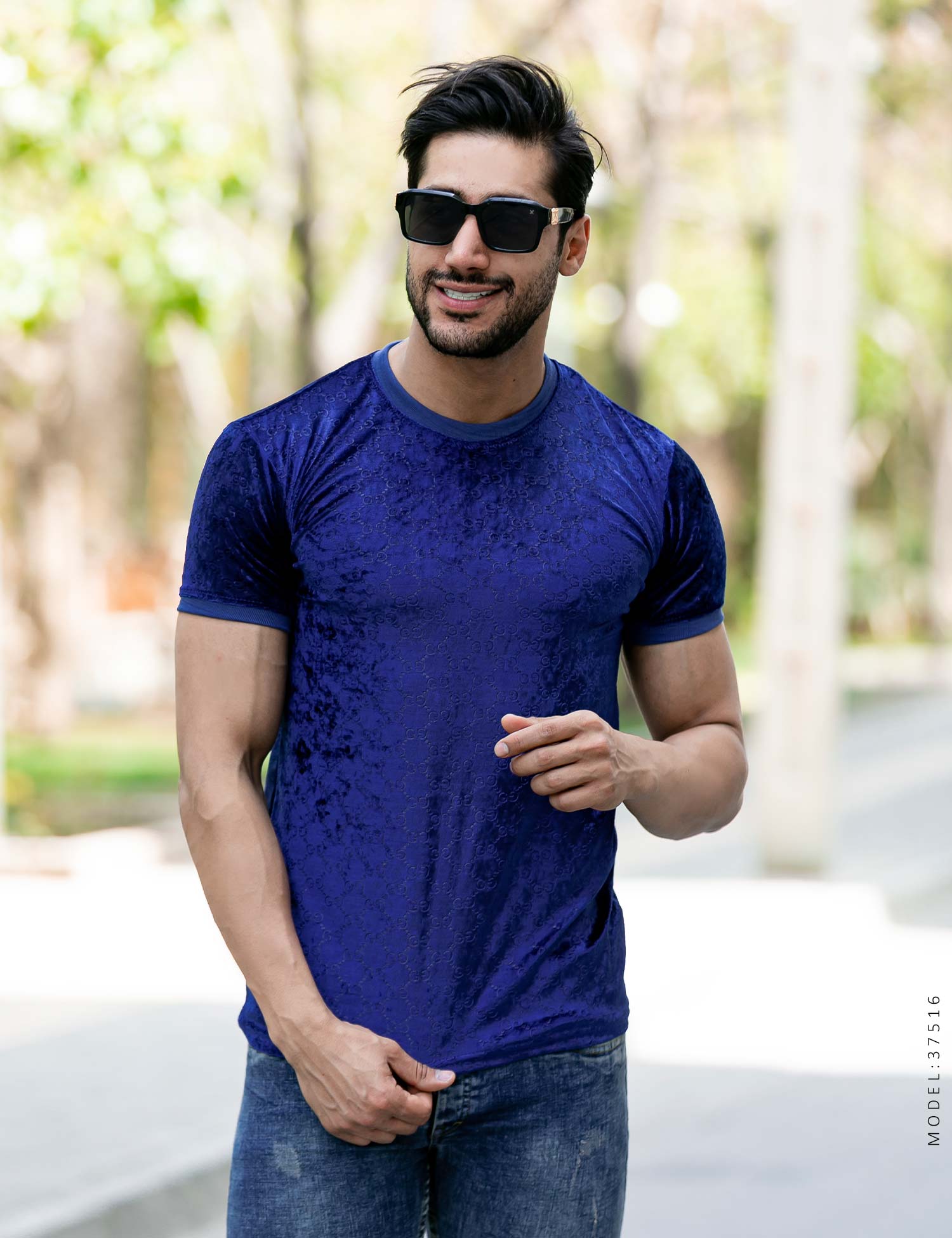 تیشرت مردانه مخمل Gucci مدل 37516