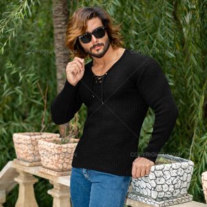بافت مردانه Alvin مدل R 2931 (مشکی)