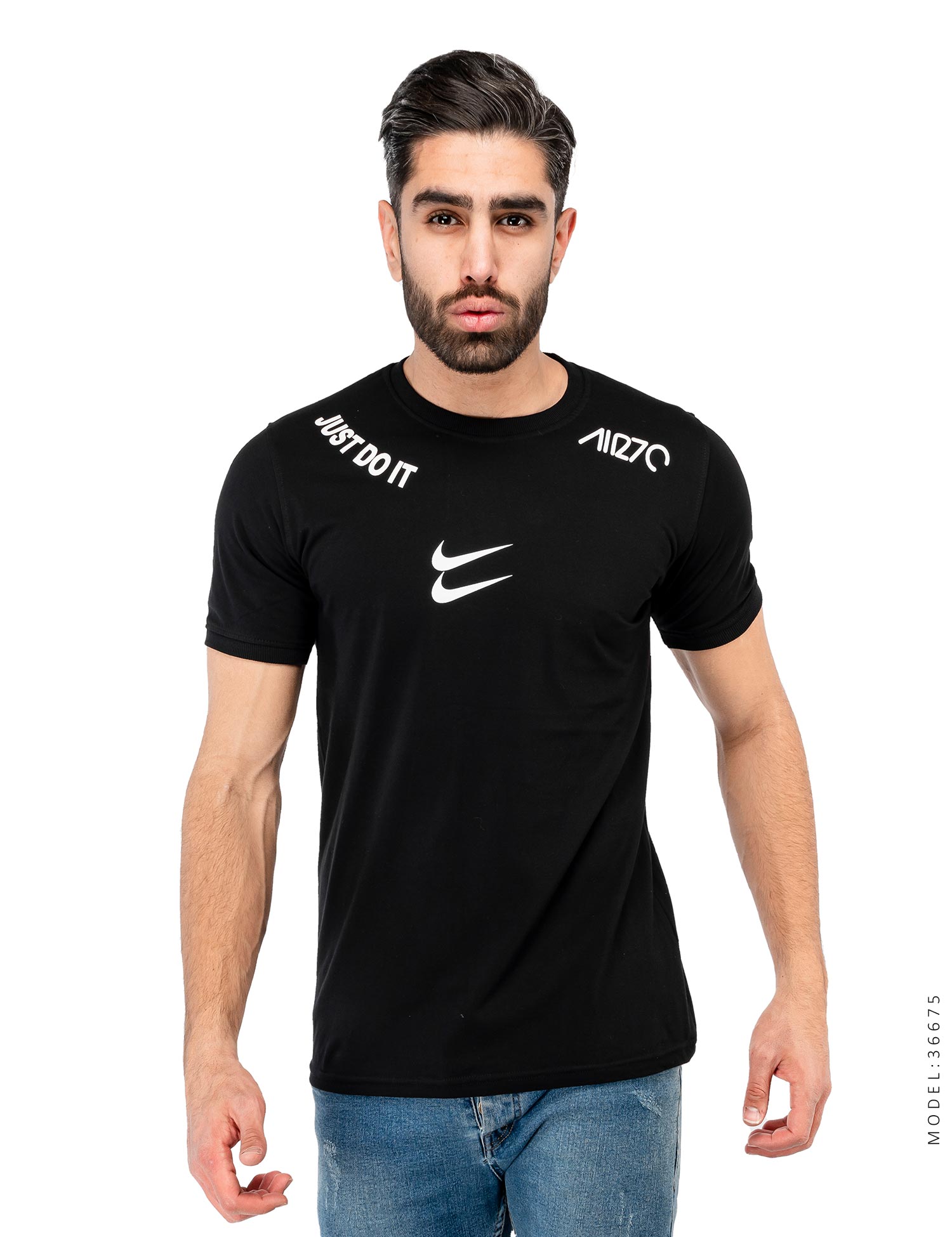 تیشرت مردانه یقه گرد Nike مدل 36675