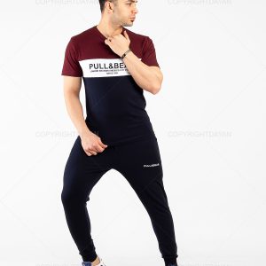 ست تیشرت شلوار مردانه Pull & Bear مدل 13291