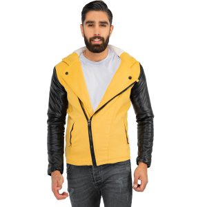 کاپشن چرم مردانه Zima مدل 39413