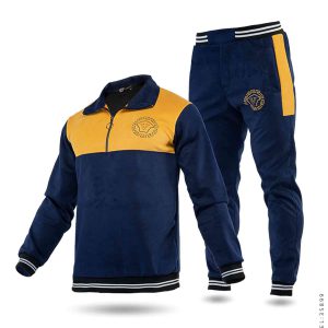 ست سویشرت نیم زیپ شلوار اسپرت Versace مدل 35899