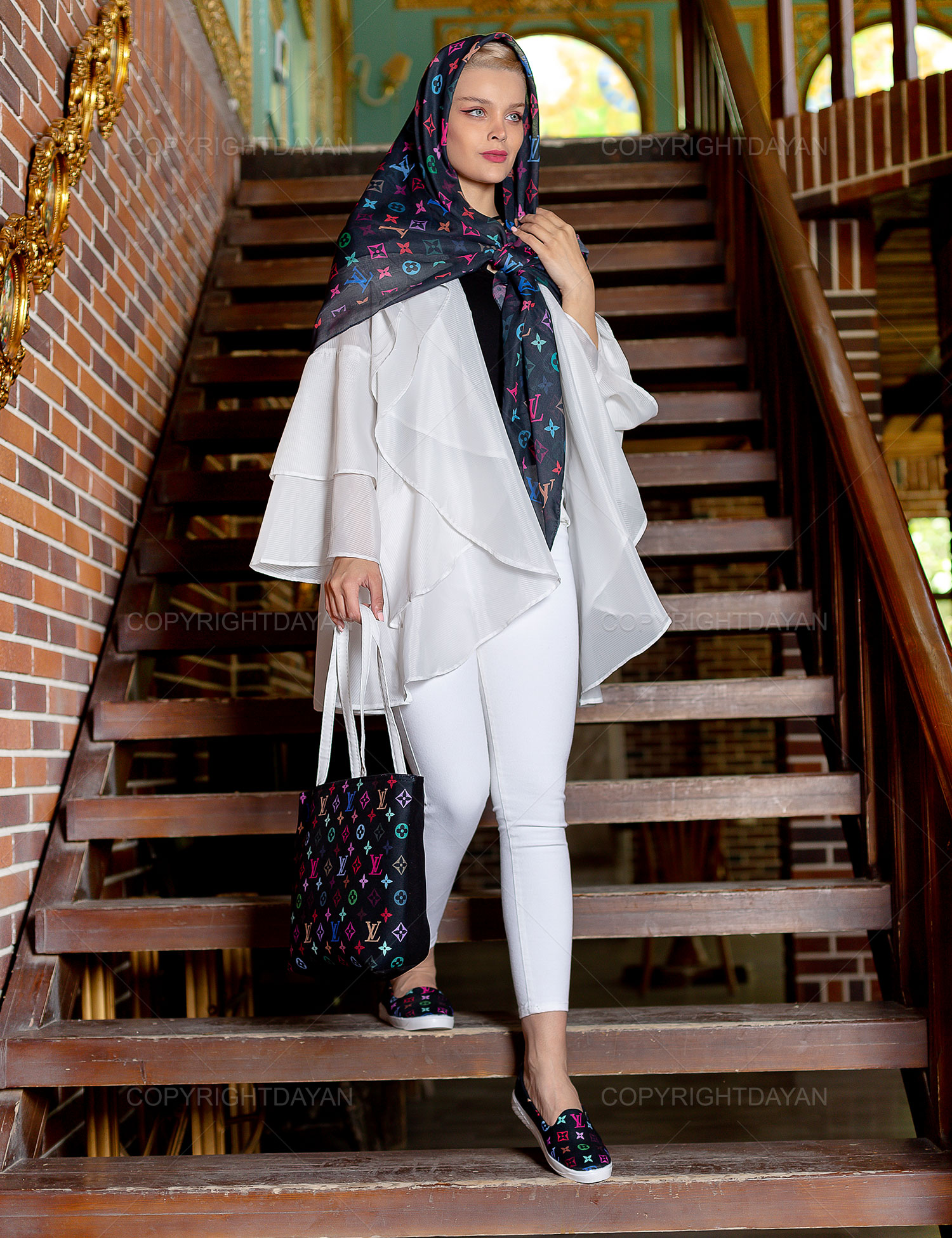 ست سه تیکه زنانه Louis Vuitton مدل 13230