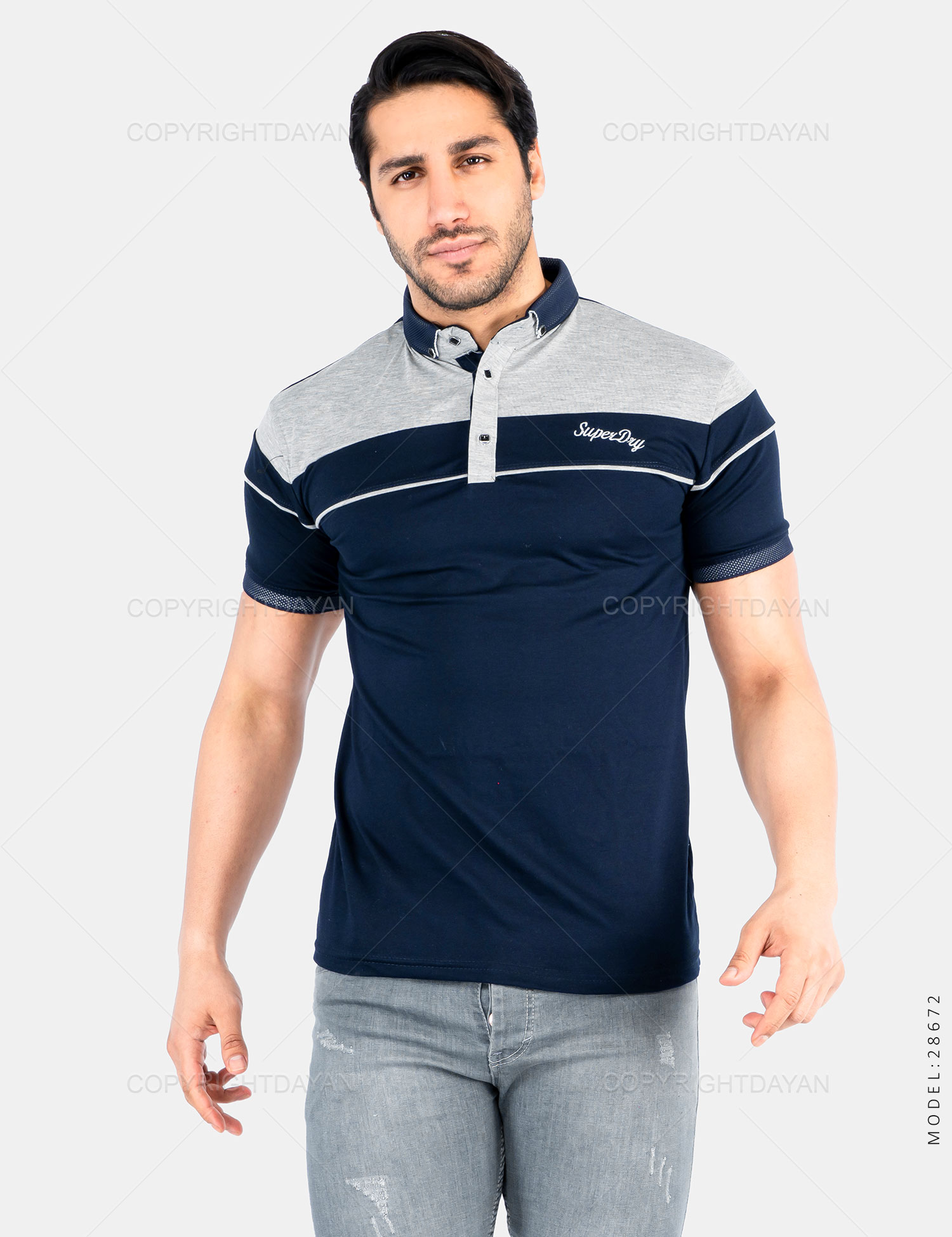 پولوشرت مردانه Superdry مدل 28672