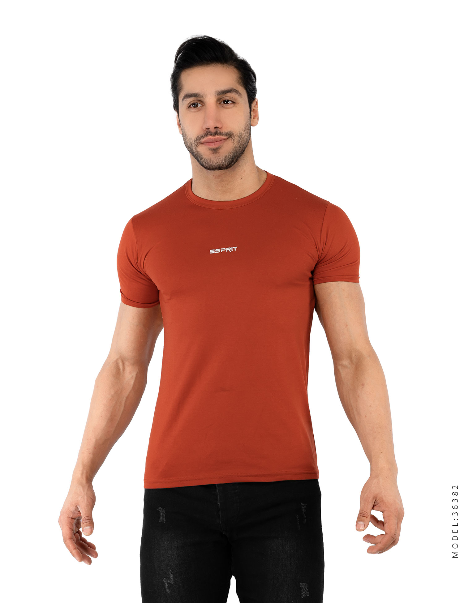 تیشرت یقه گرد مردانه Esprit مدل 36382