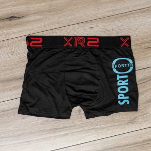 شورت نیم پا مشکی T مدل xrs T