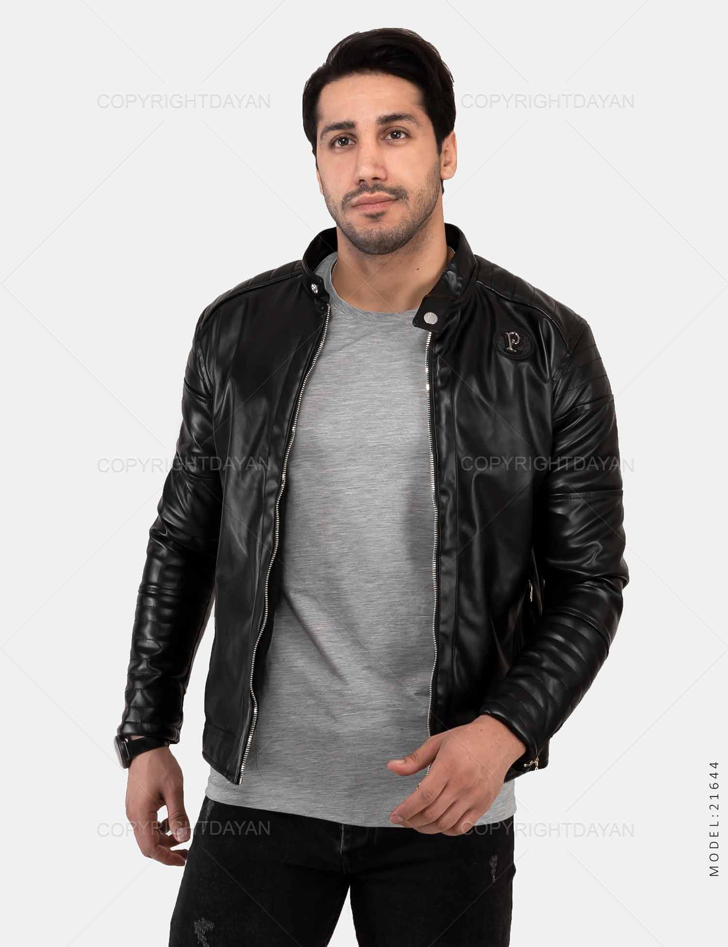 کاپشن چرمی مردانه Norton مدل 21644