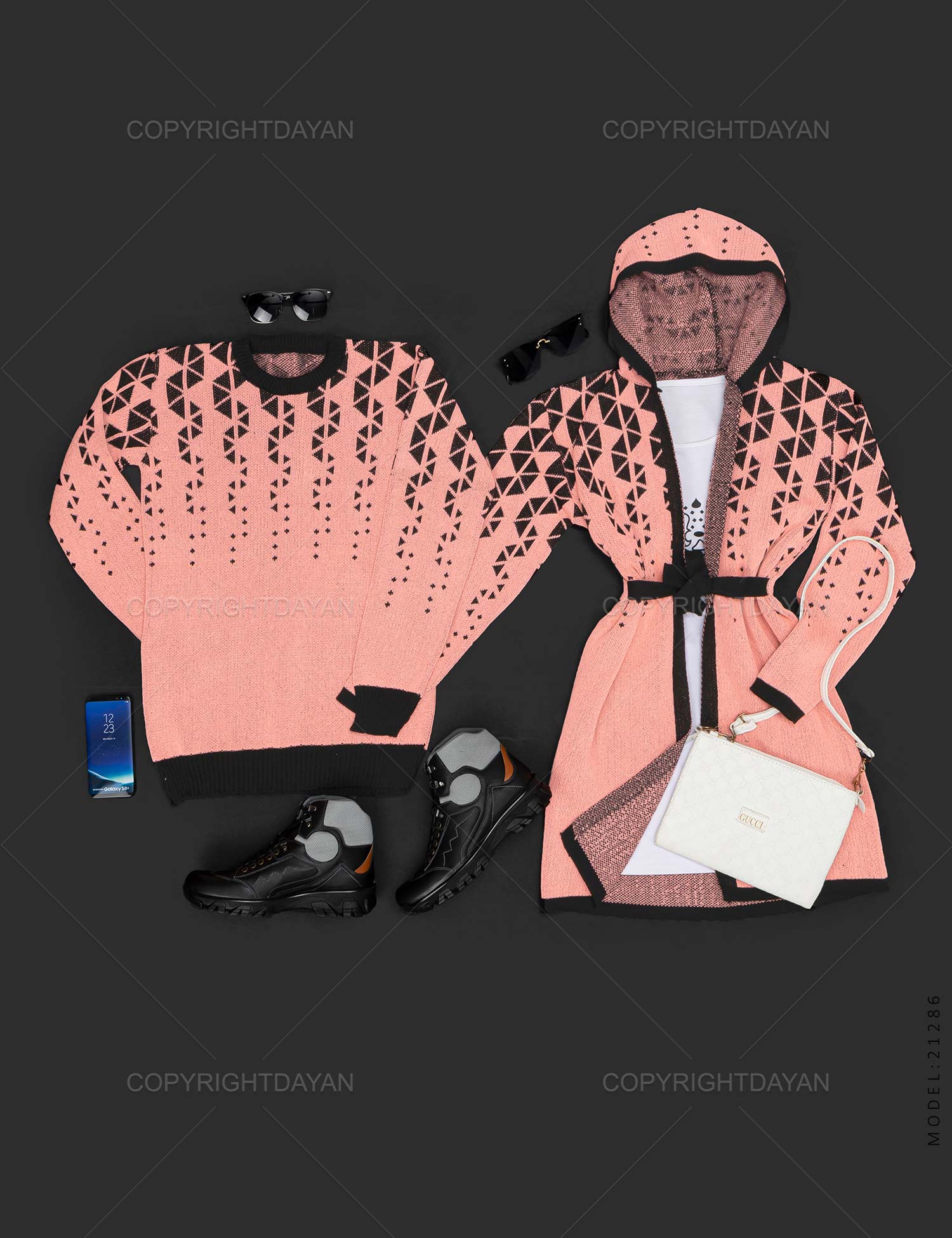 ست دونفره بافت Floy مدل 21286