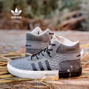 کفش ساقدار مردانه Adidas مدل K 1155 (خاکستری)