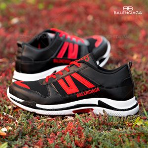 کفش مردانه Balenciaga مدل K 1052 (مشکی قرمز)