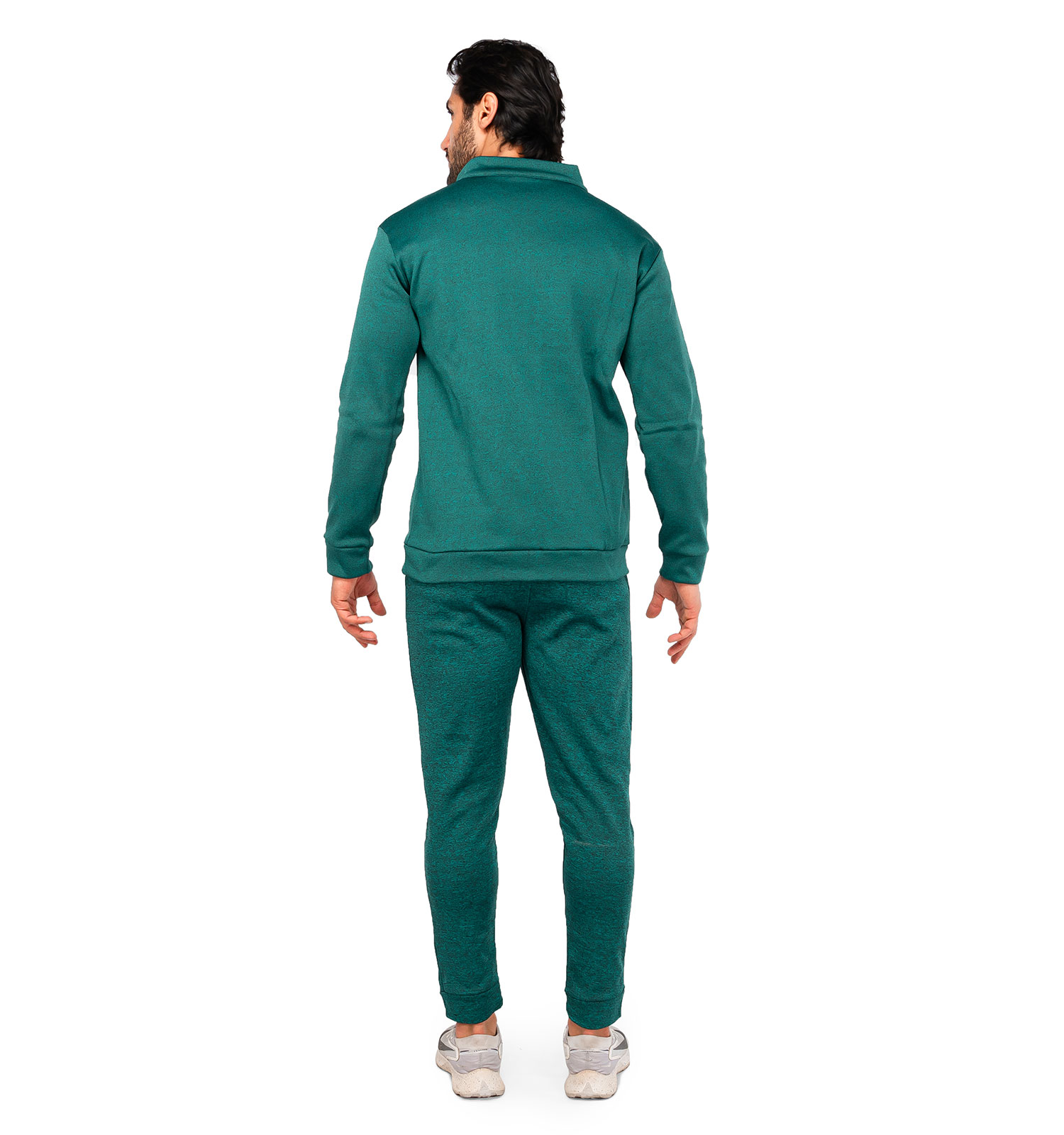 ست مردانه سویشرت شلوار مردانه Y 3 ساده یقه ایستاده مدل 44762