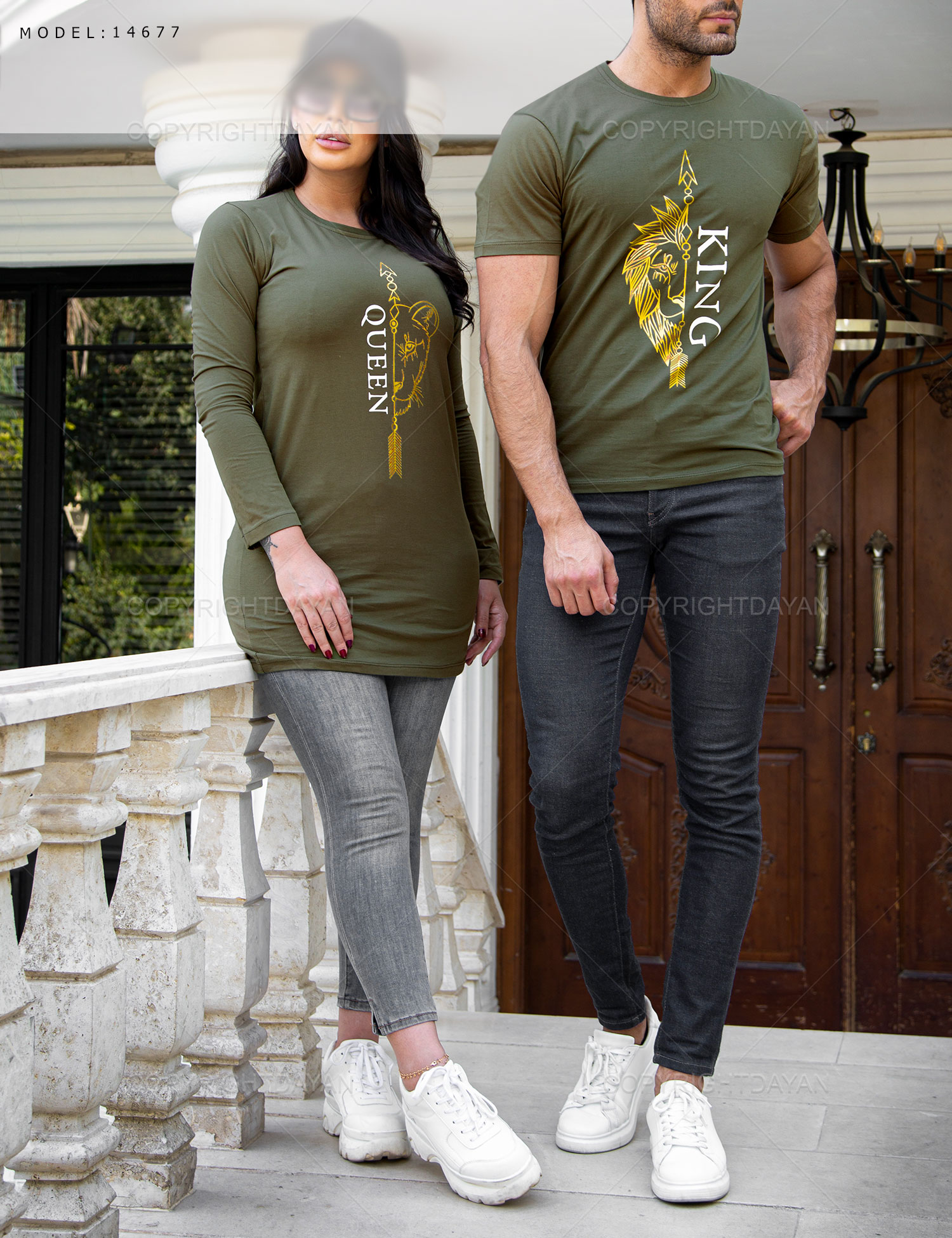 ست دونفره King & Queen مدل 14677