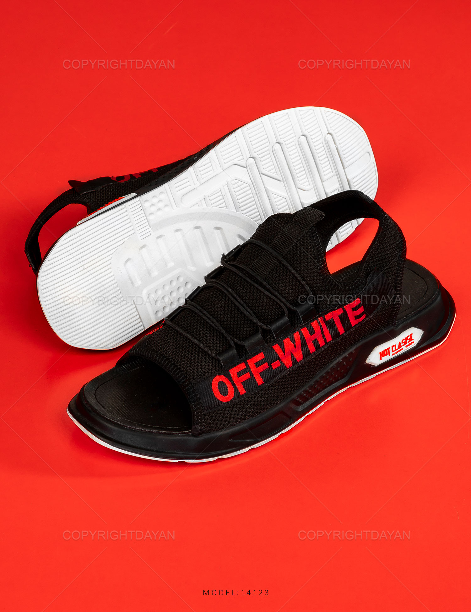 صندل Off – White مدل 14123
