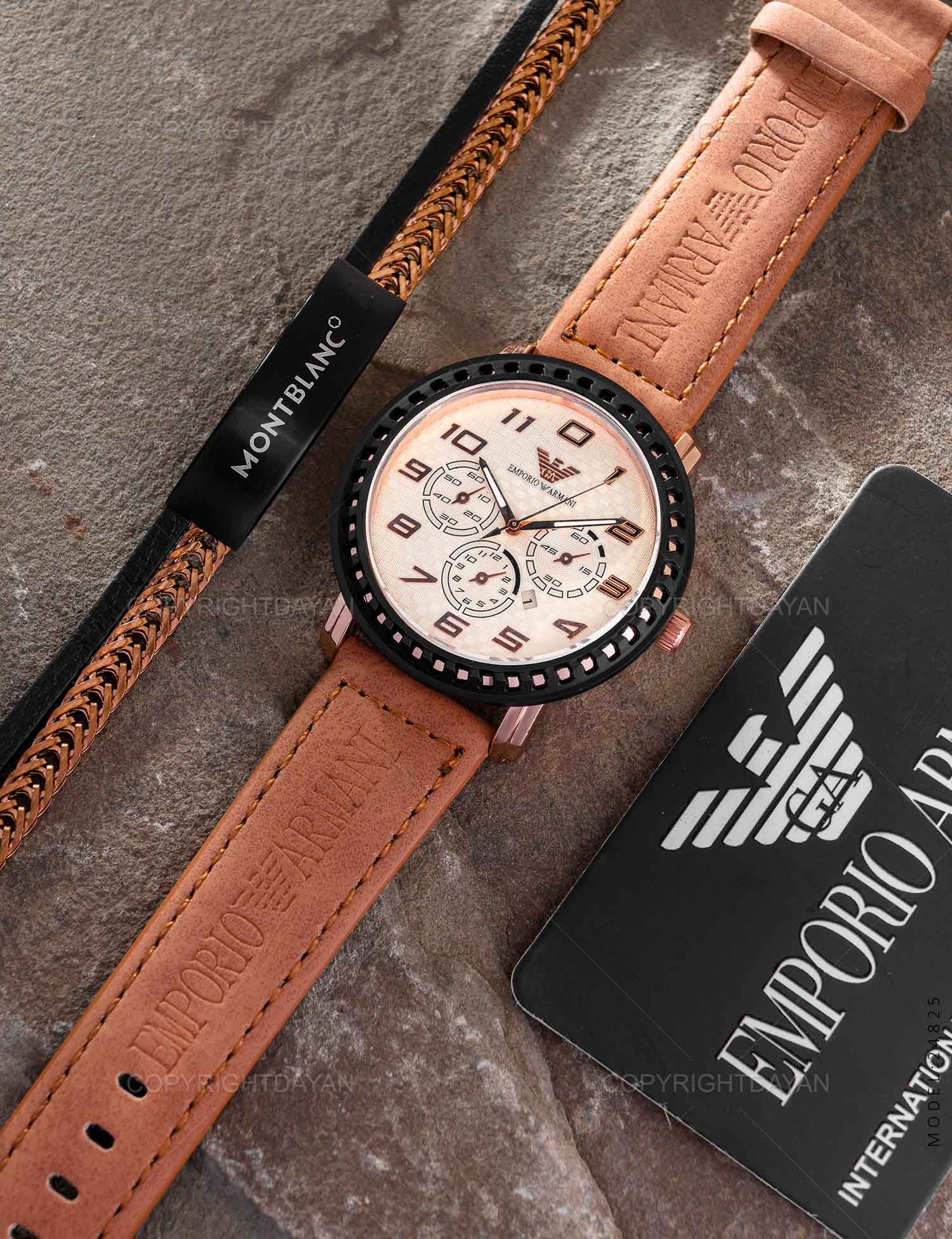 ساعت مچی عقربه ای مردانه Emporio Armani مدل 24825