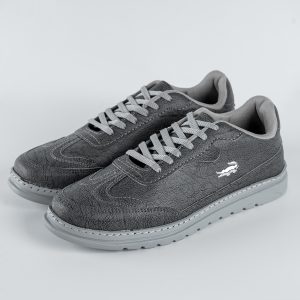 کفش تخت LACOSTE مردانه طوسی مدل Heron