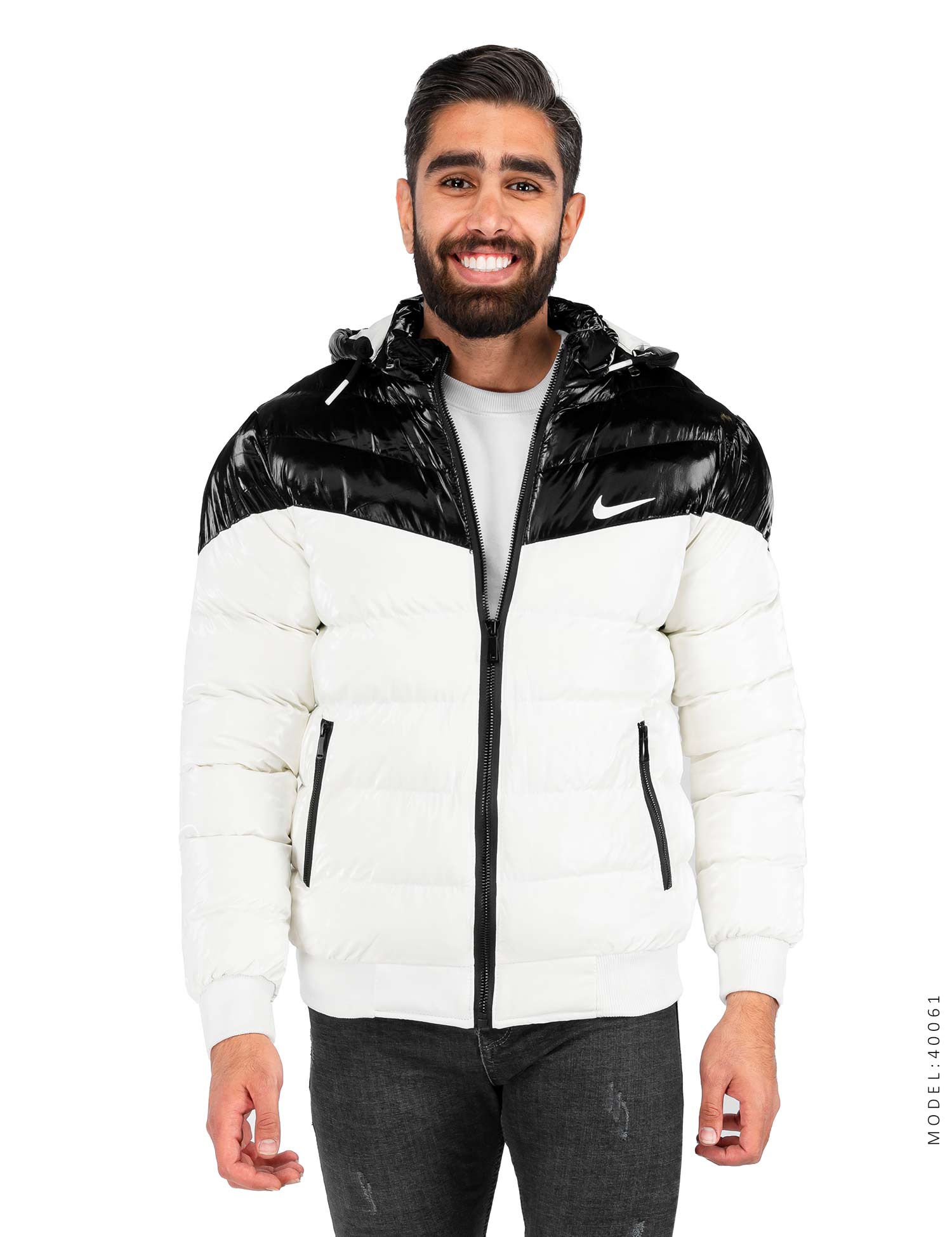 کاپشن مموری مردانه بادی Nike مدل 40061