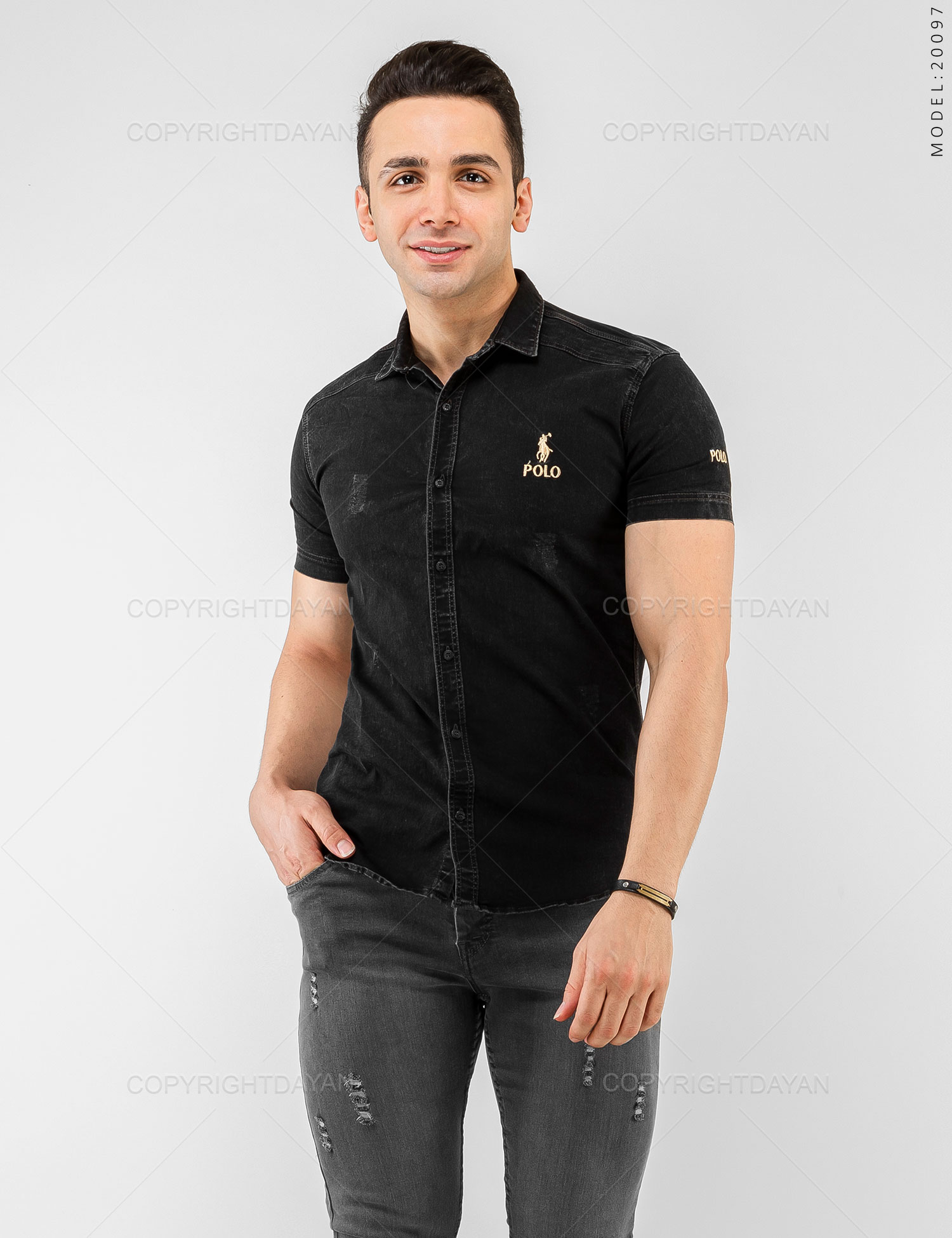 پیراهن مردانه Polo مدل 20097